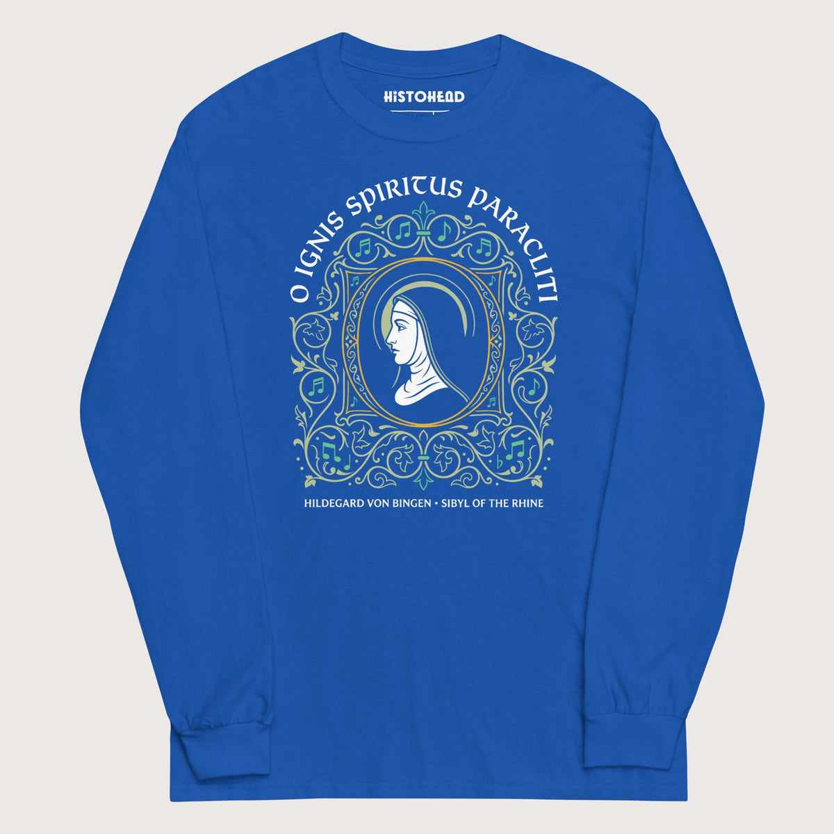 Royal Hildegard von Bingen - Long Sleeve - history buff gift by HistoHead