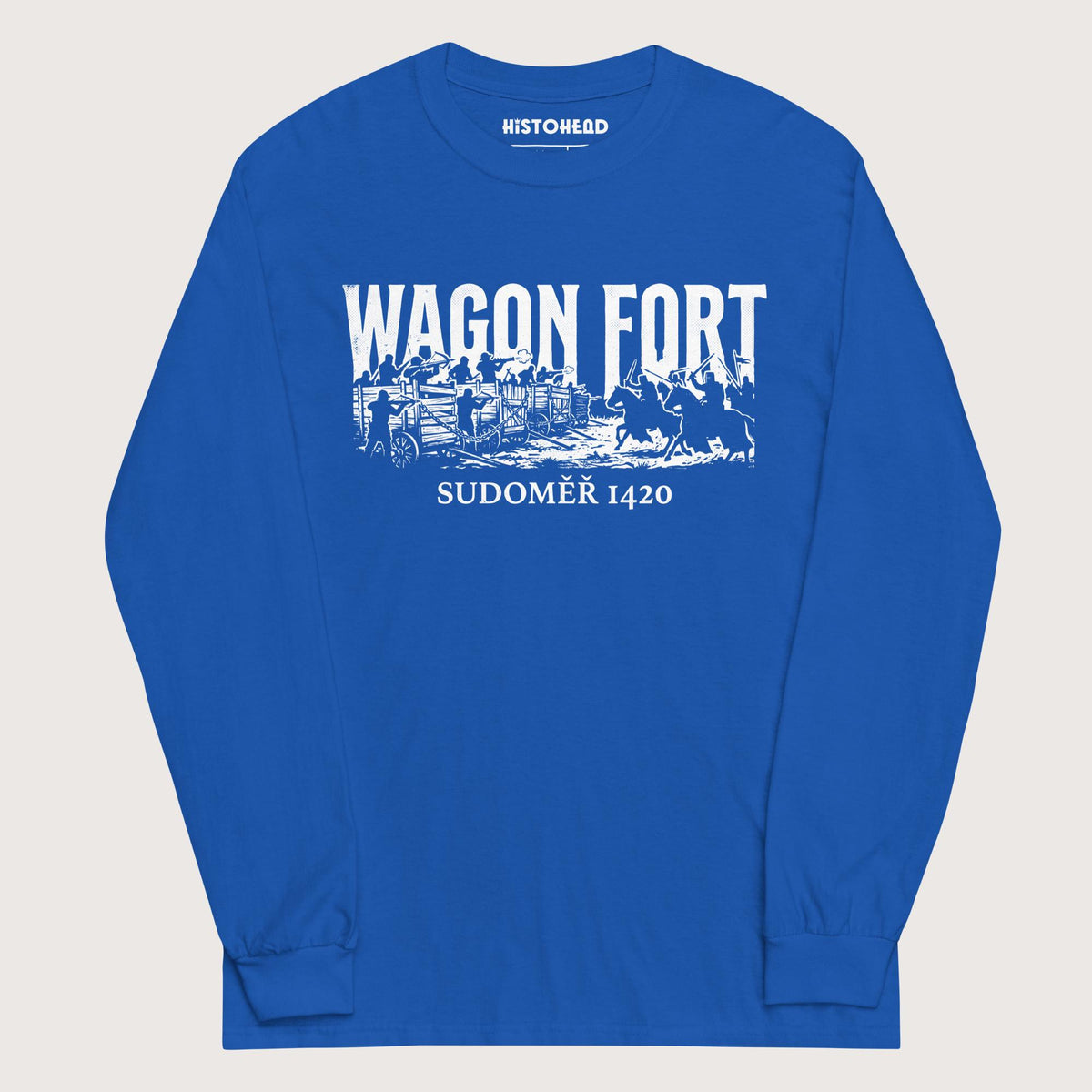 Royal Wagon Fort Battle of Sudoměř - Long Sleeve - history buff gift by HistoHead