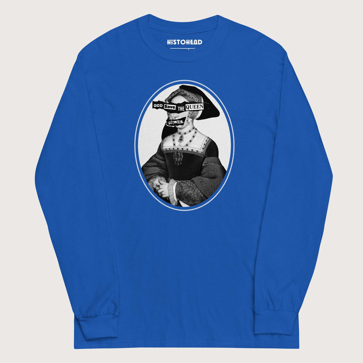 Royal God Save the Queen Jane Seymour - Long Sleeve - history buff gift by HistoHead