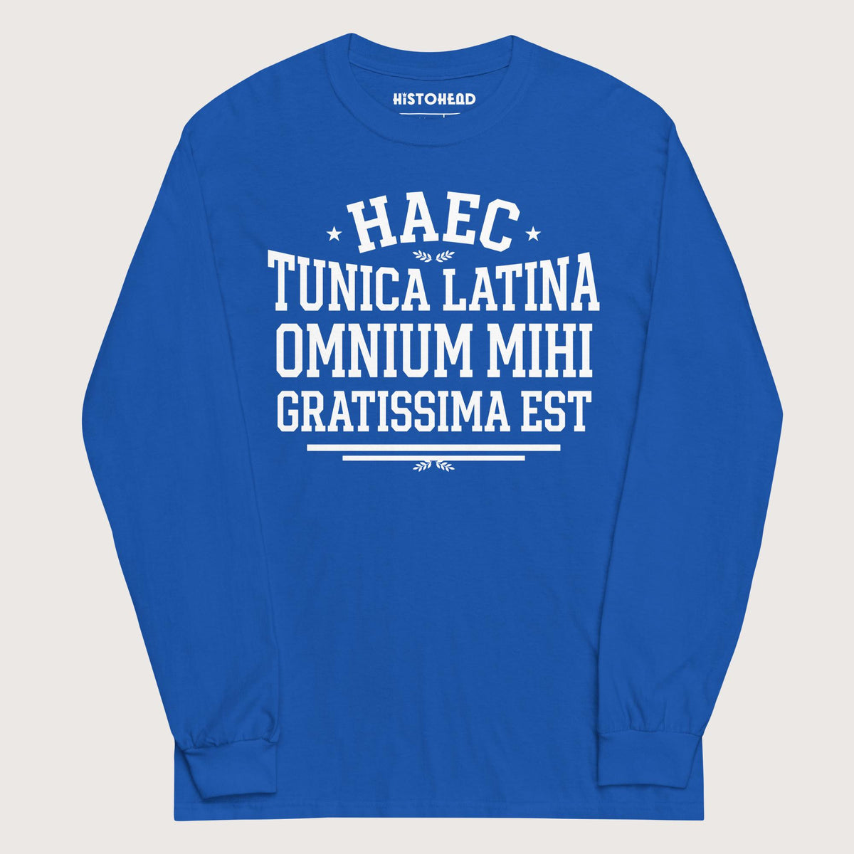 Royal This Is My Favorite Latin Shirt - Long Sleeve - history buff gift by HistoHead