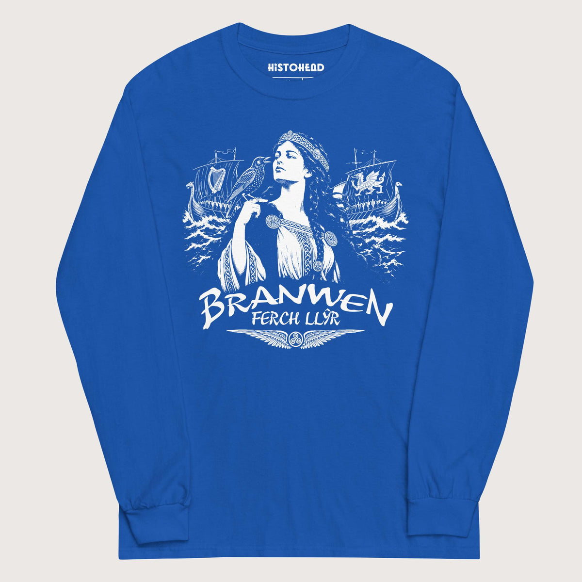 Royal Branwen ferch Llŷr - Long Sleeve - history buff gift by HistoHead