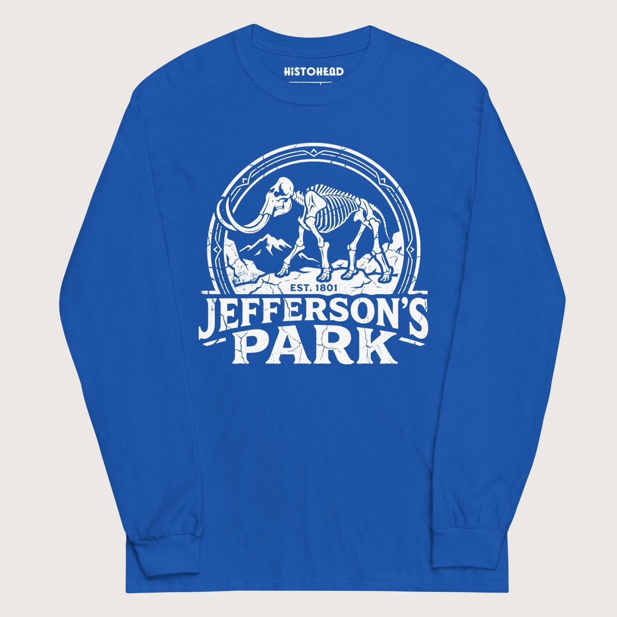 Royal Jefferson's Park - Long Sleeve - history buff gift by HistoHead