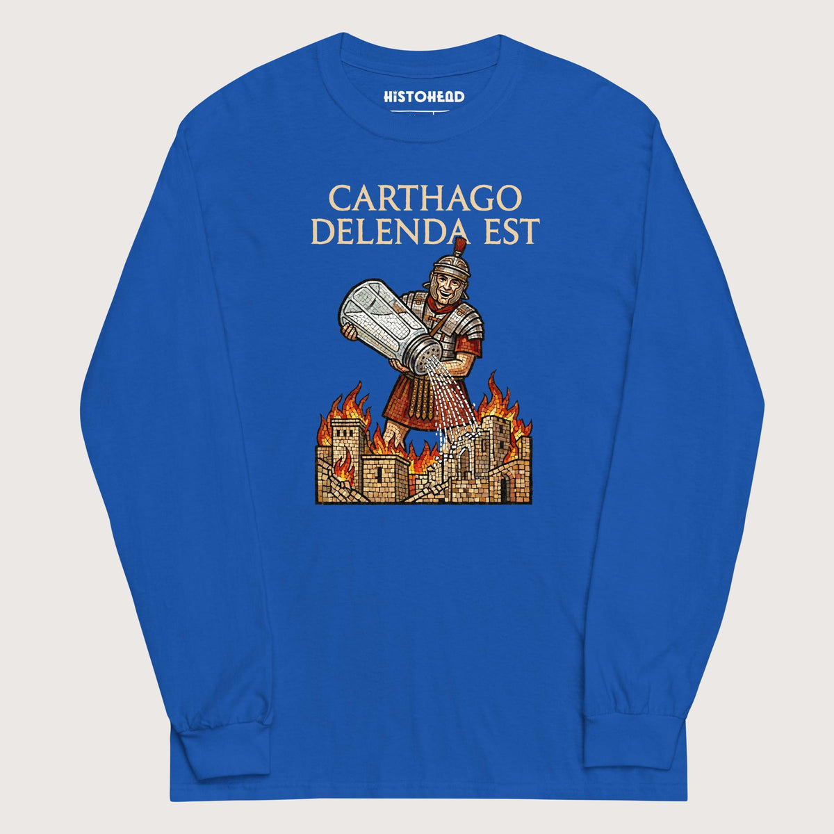 Royal Salting Carthage - Long Sleeve - history buff gift by HistoHead