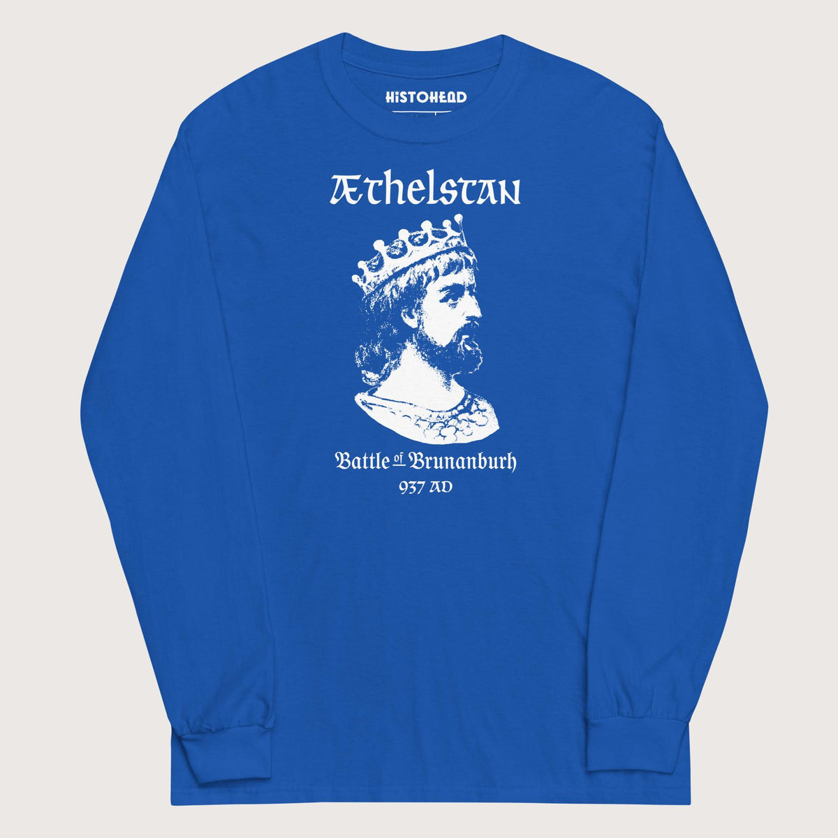 Royal Æthelstan Battle of Brunanburh - Long Sleeve - history buff gift by HistoHead
