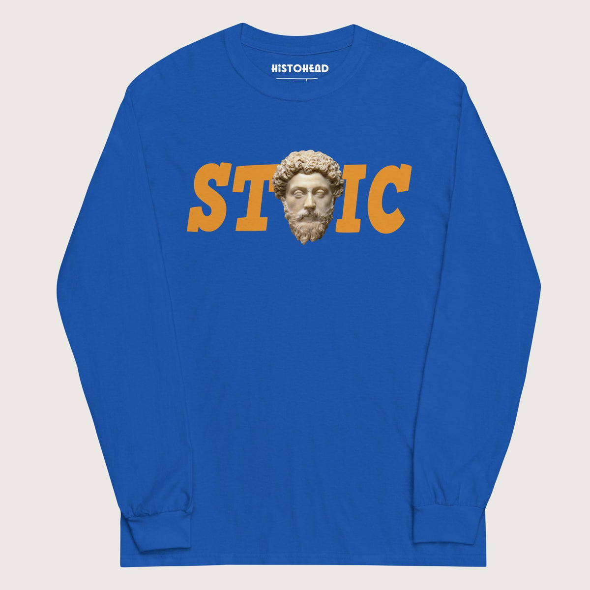 Royal Stoic Marcus Aurelius - Long Sleeve - history buff gift by HistoHead