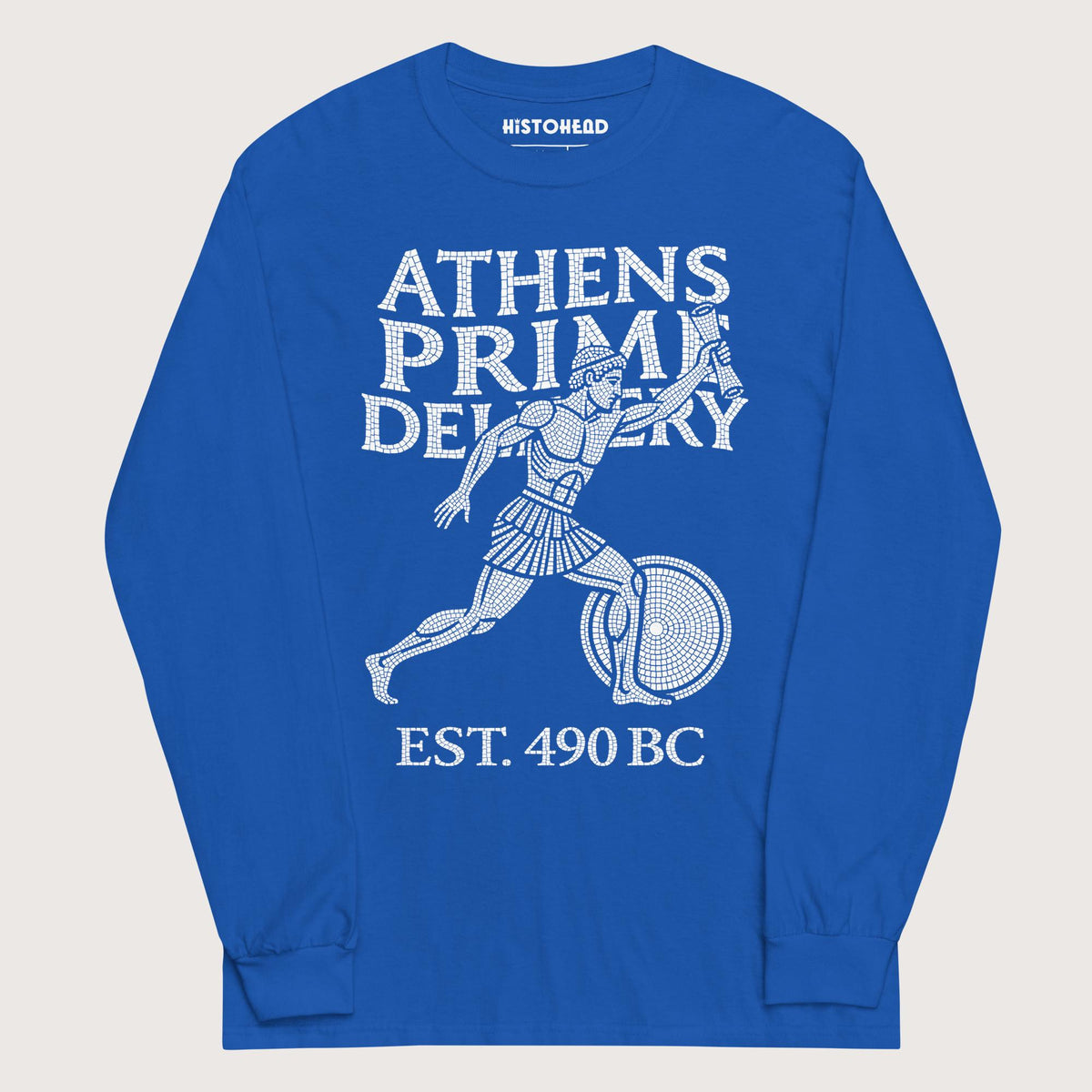 Royal Athens Prime Delivery - Long Sleeve - history buff gift by HistoHead