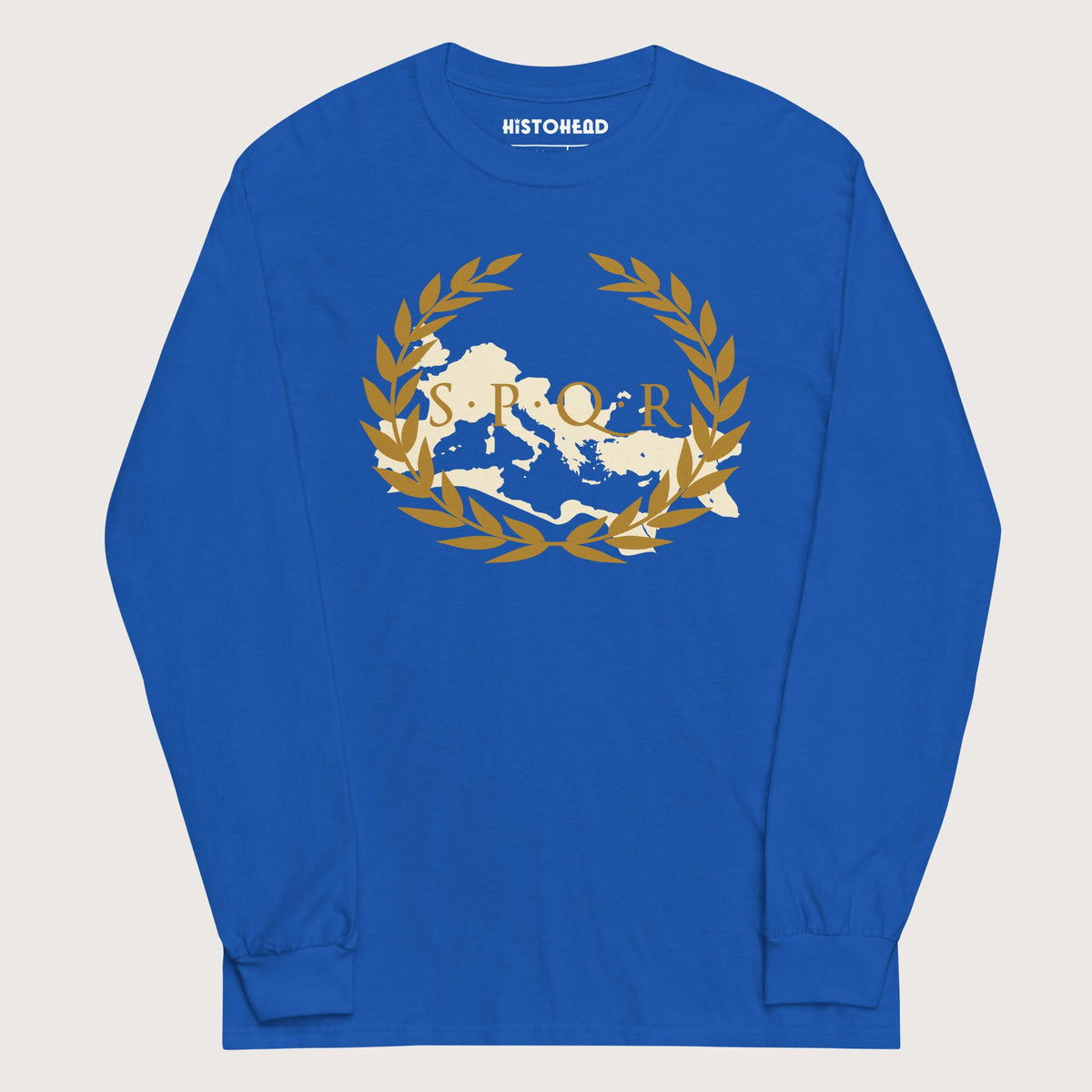 Royal Roman SPQR Banner - Long Sleeve - history buff gift by HistoHead