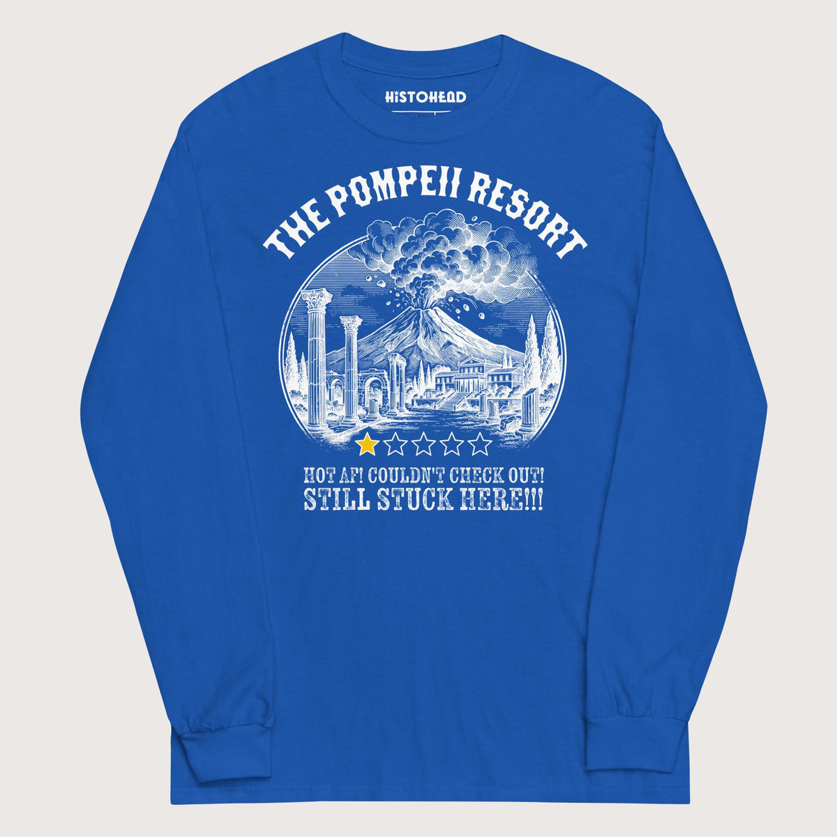 Royal The Pompeii Resort Review - Long Sleeve - history buff gift by HistoHead