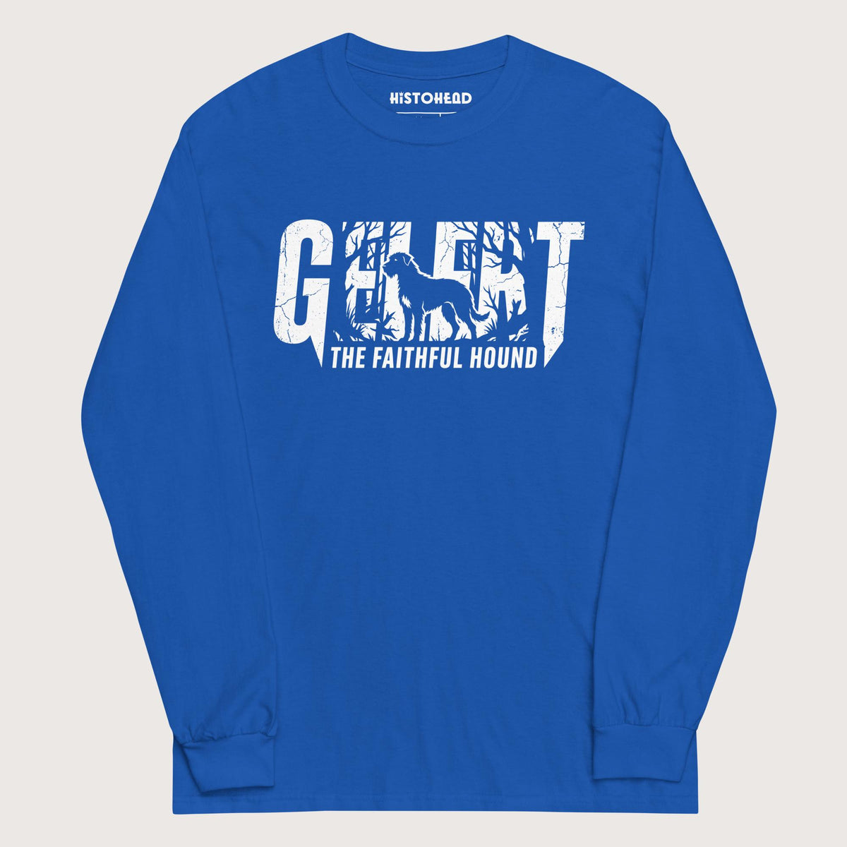 Royal Gelert The Faithful Hound - Long Sleeve - history buff gift by HistoHead