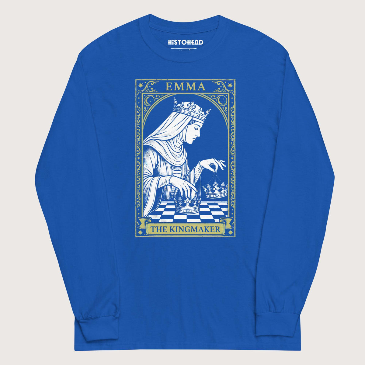 Royal Emma of Normandy The Kingmaker - Long Sleeve - history buff gift by HistoHead