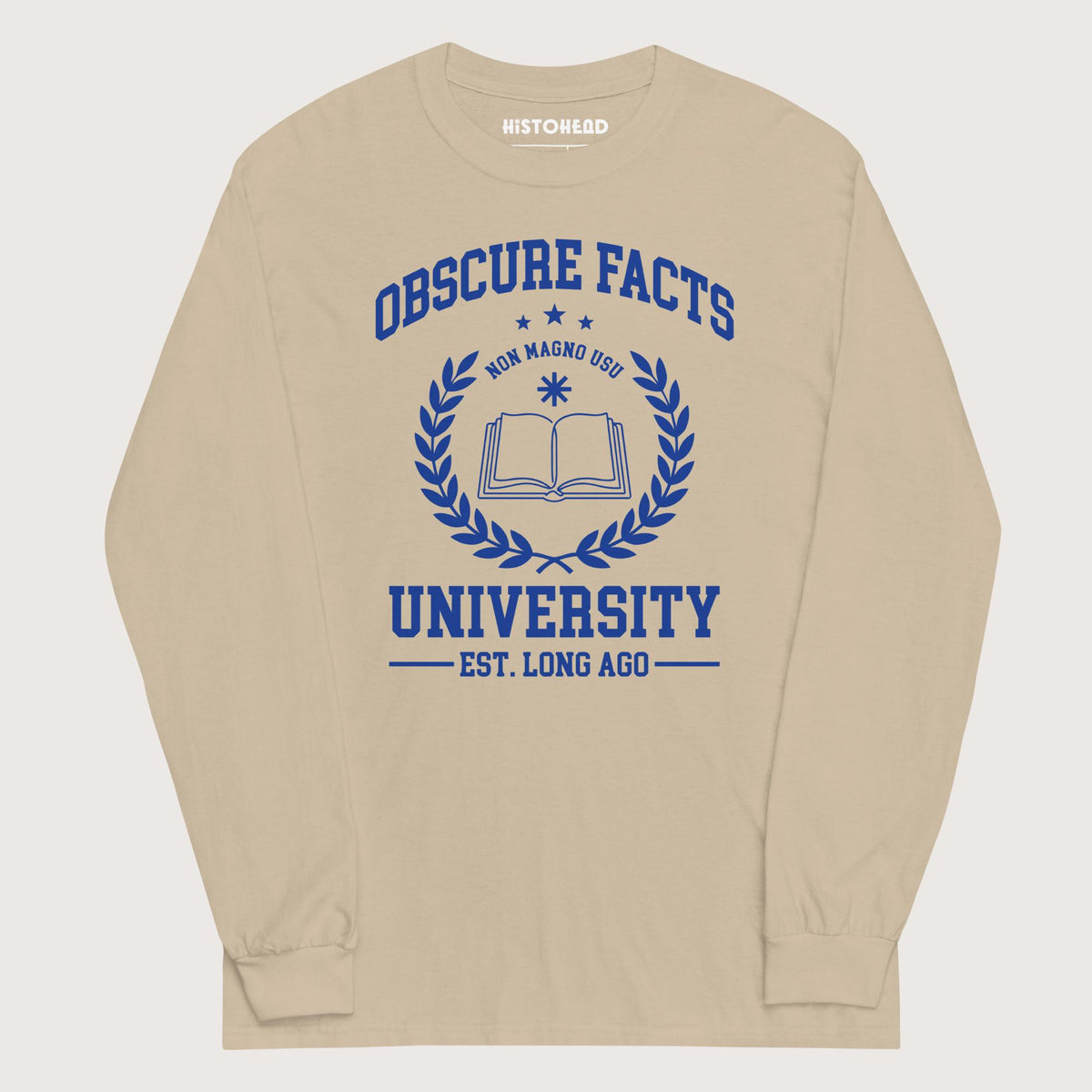 Sand Obscure Facts University - Long Sleeve - history buff gift by HistoHead