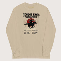 Sand Genghis Khan World Tour - Long Sleeve - history buff gift by HistoHead