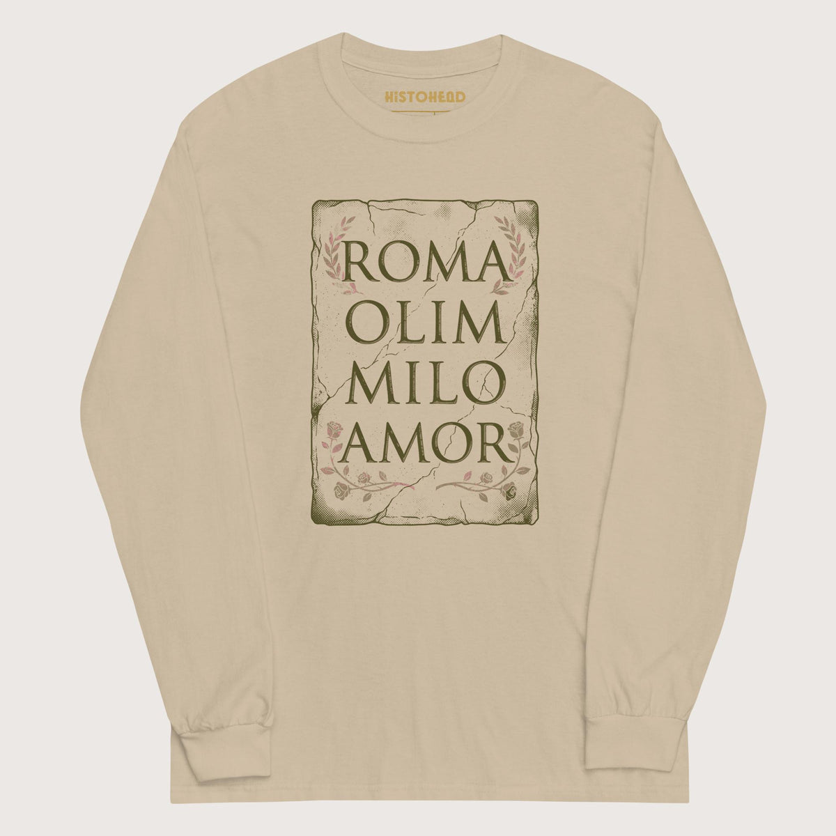 Sand Roma Amor - Long Sleeve - history buff gift by HistoHead