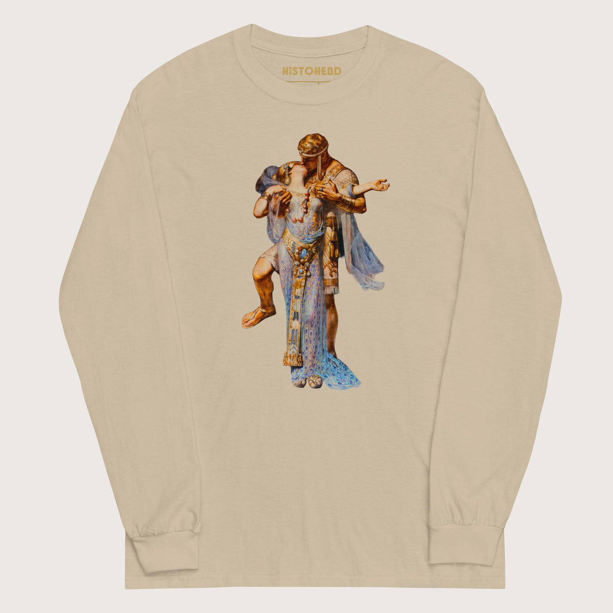 Sand Cleopatra and Antony - Long Sleeve - history buff gift by HistoHead