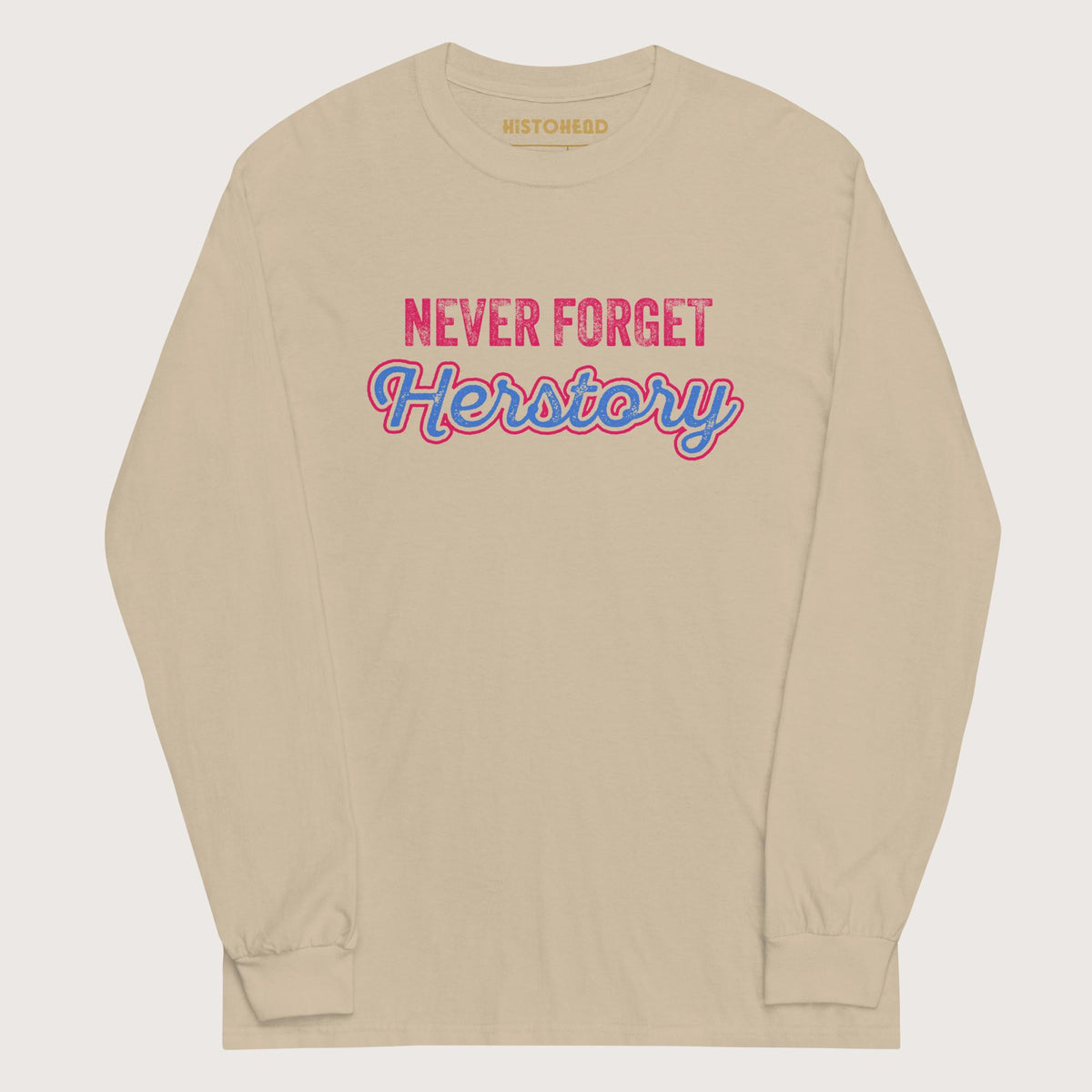 Sand Herstory - Long Sleeve - history buff gift by HistoHead