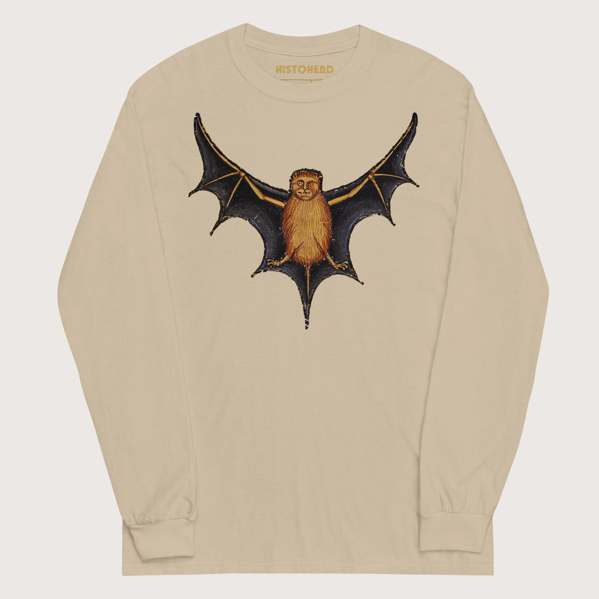 Sand Weird Medieval Bat - Long Sleeve - history buff gift by HistoHead