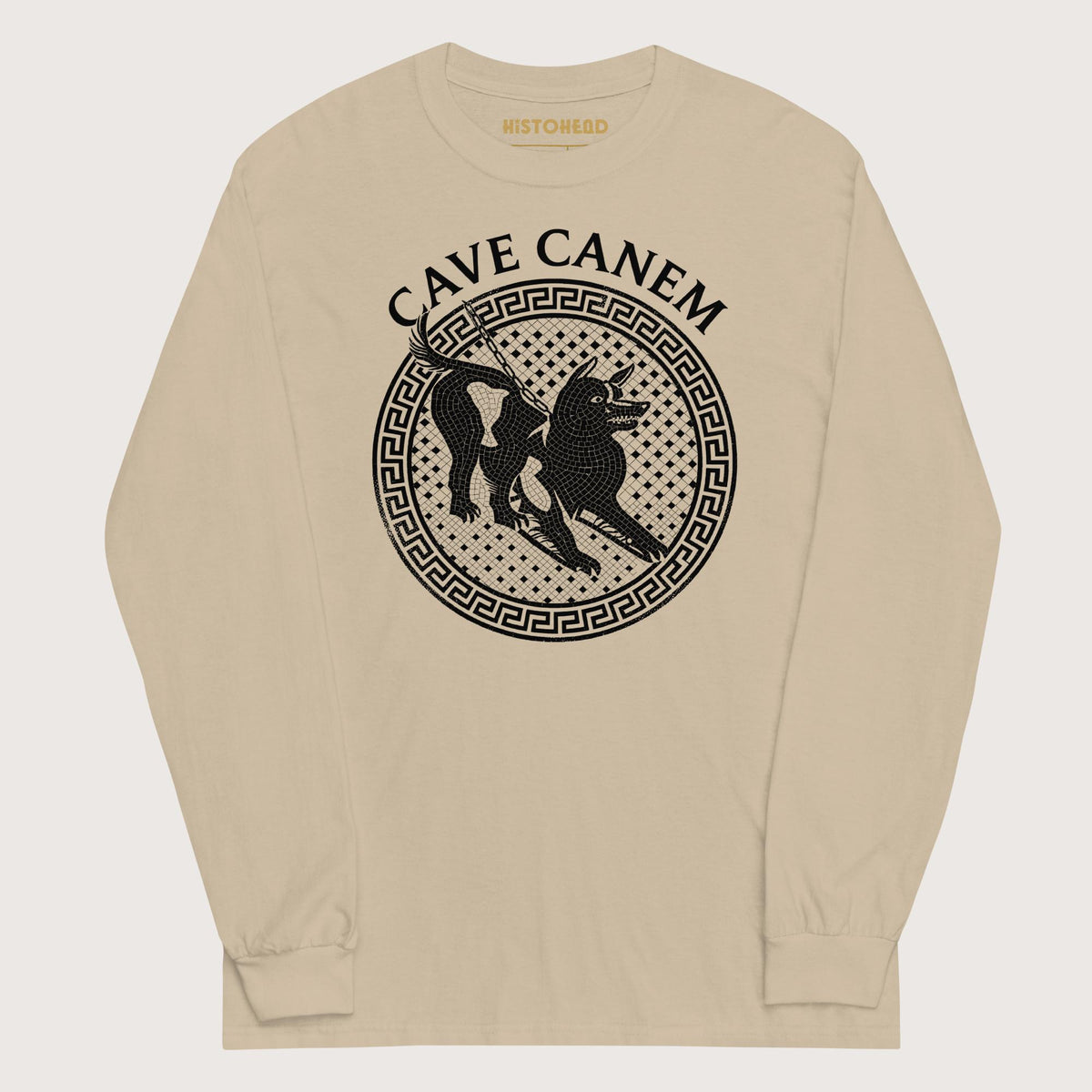 Sand Cave Canem - Long Sleeve - history buff gift by HistoHead