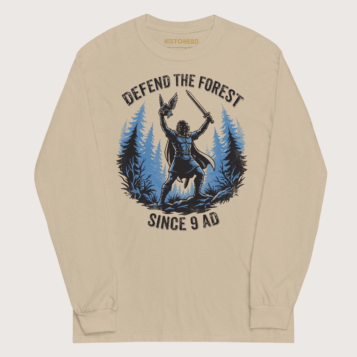 Sand Defend the Forest - Long Sleeve - history buff gift by HistoHead
