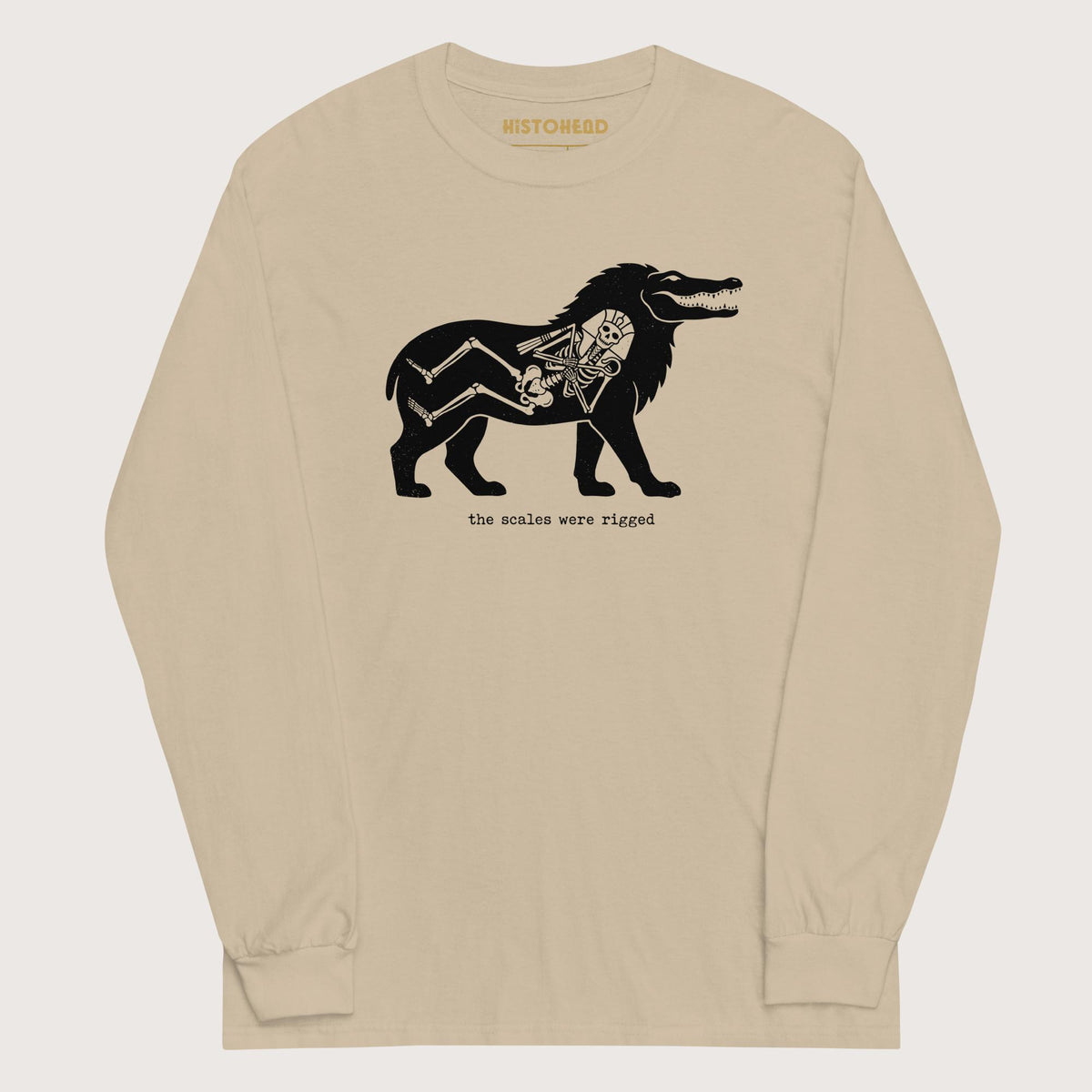 Sand The Scales Were Rigged - Long Sleeve - history buff gift by HistoHead