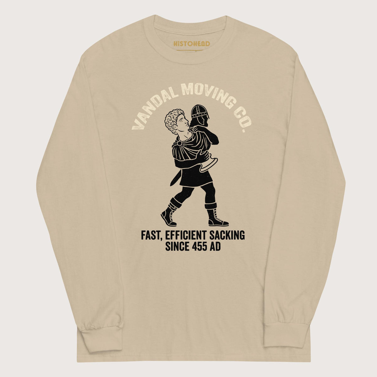 Sand Vandal Moving Co. - Long Sleeve - history buff gift by HistoHead