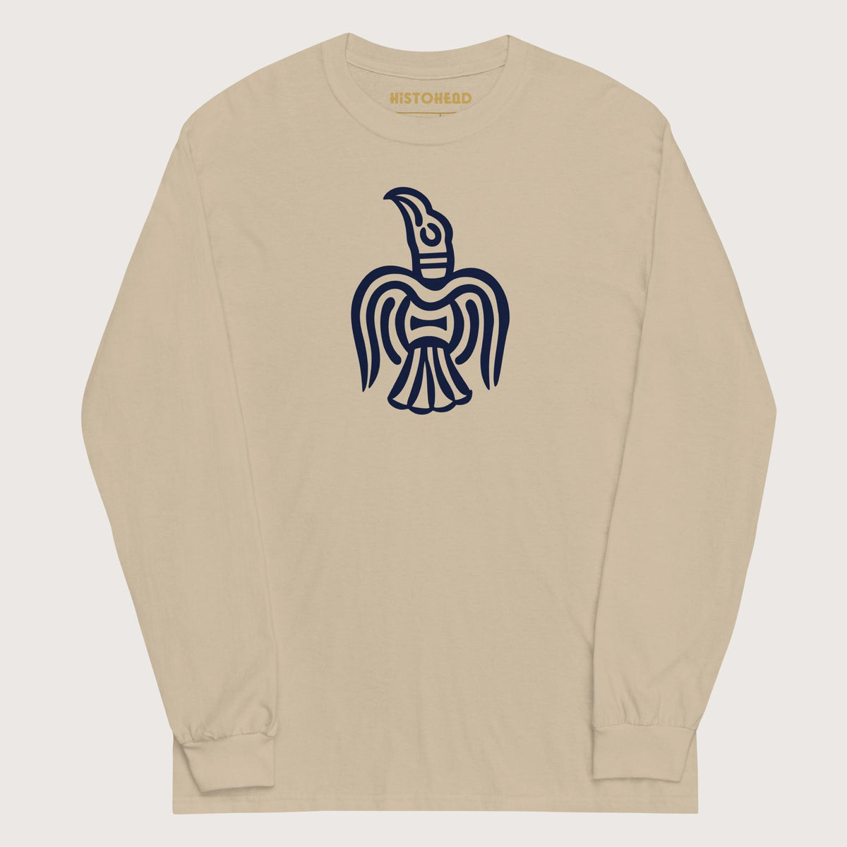 Sand Viking York Raven - Long Sleeve - history buff gift by HistoHead