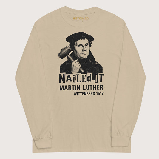 Sand Nailed It - Long Sleeve - history buff gift by HistoHead
