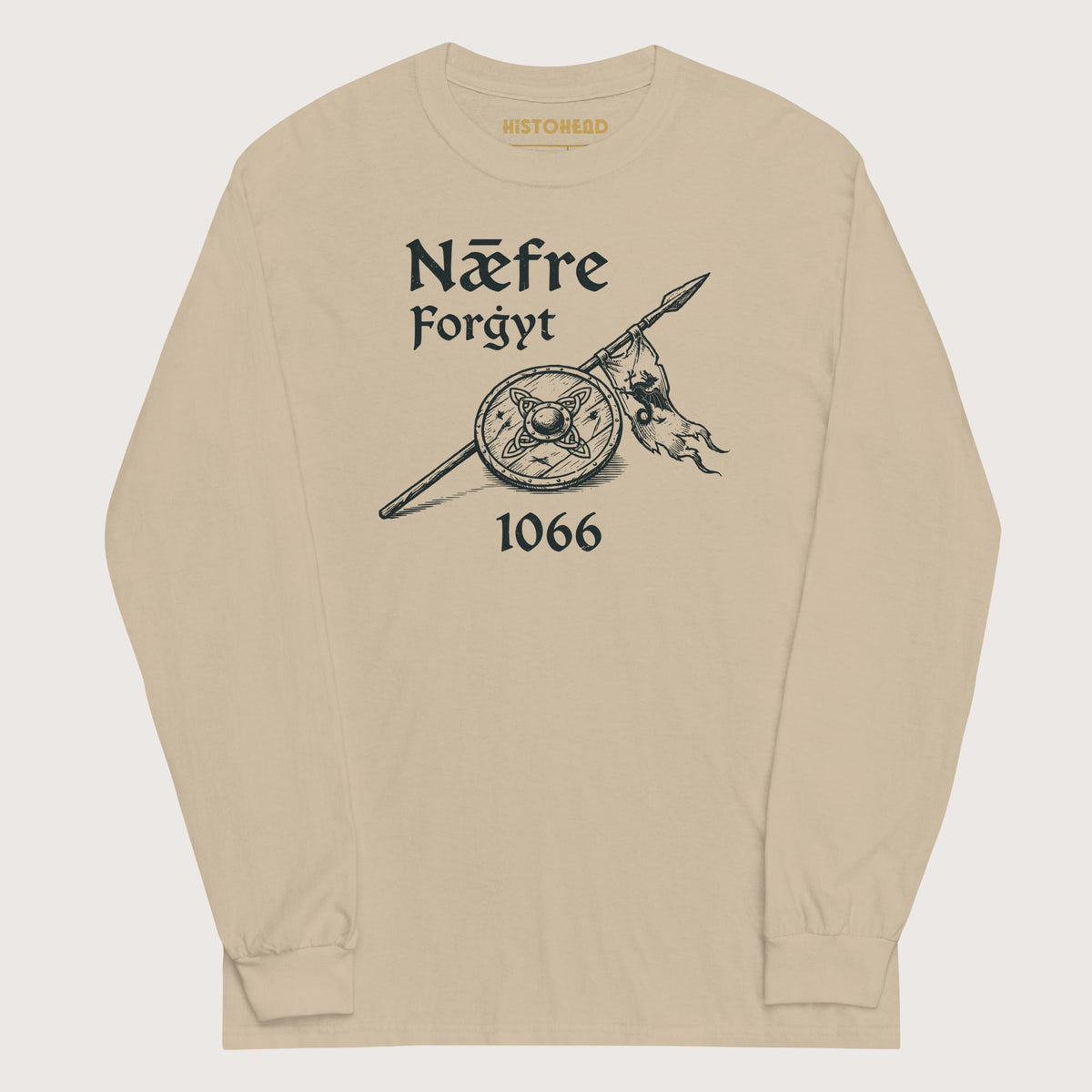 Sand Never Forget 1066 - Long Sleeve - history buff gift by HistoHead