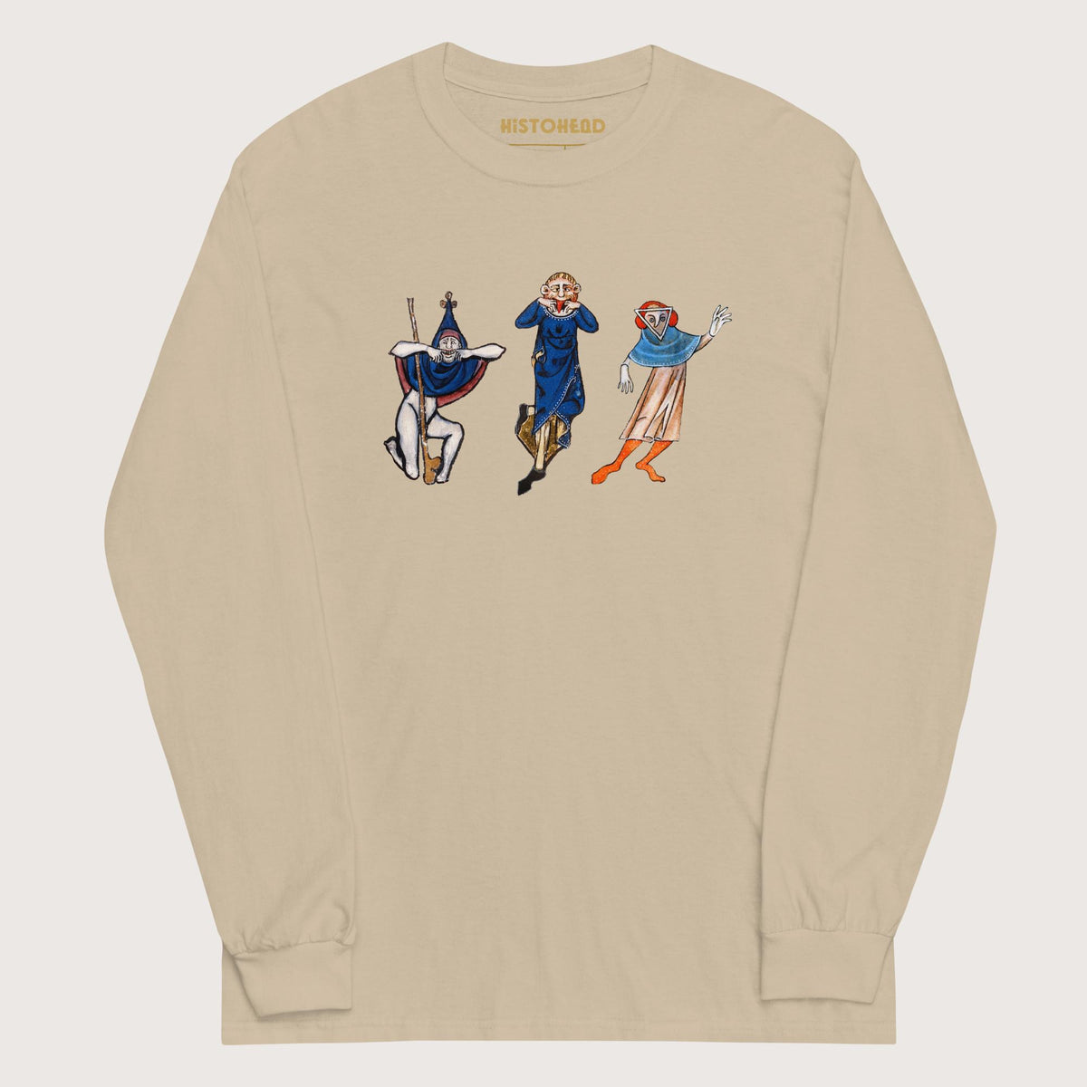 Sand Medieval Fun Time - Long Sleeve - history buff gift by HistoHead