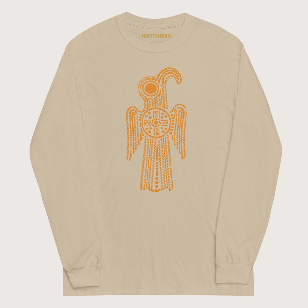 Sand Anglo-Saxon Eagle - Long Sleeve - history buff gift by HistoHead