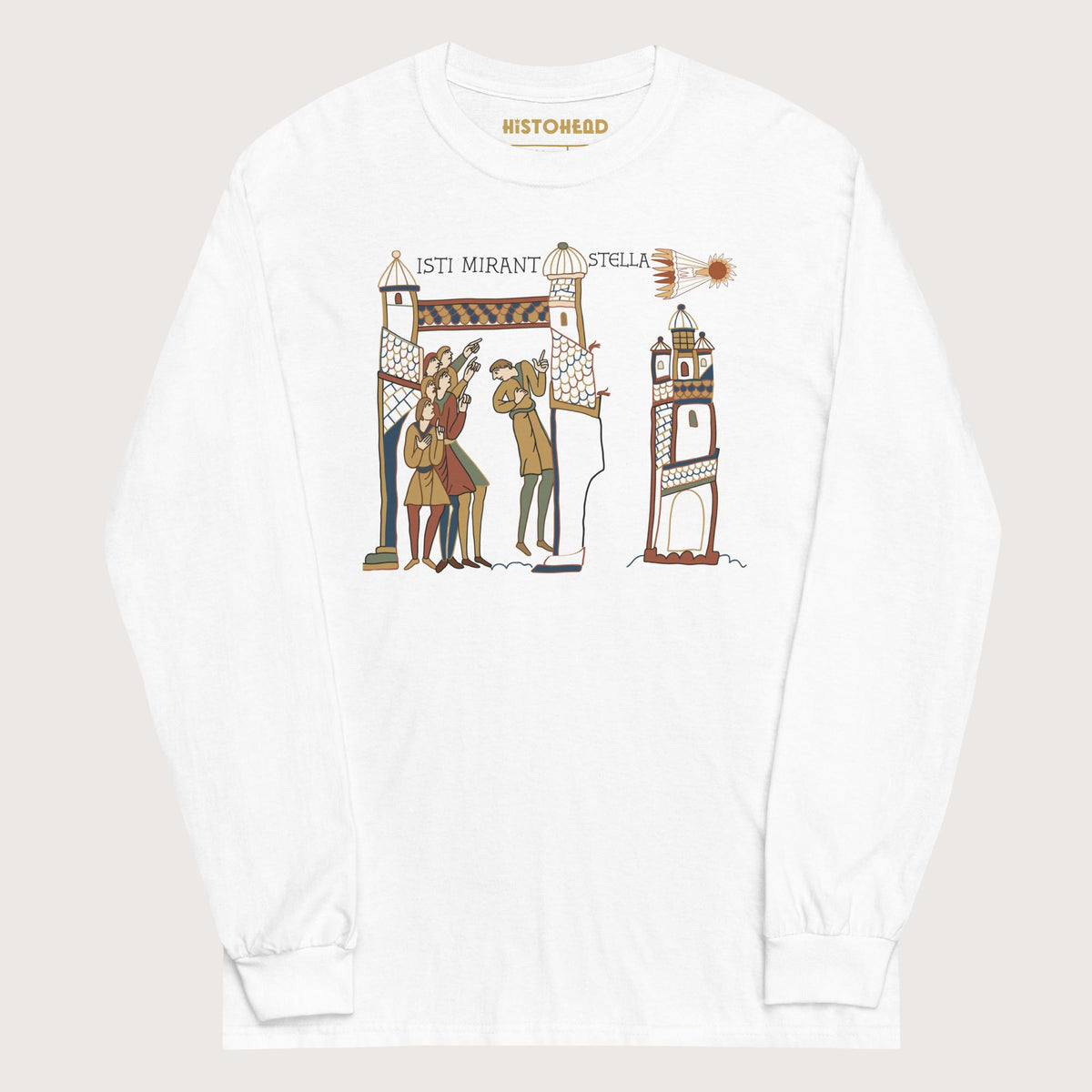 White Isti Mirant Stella - Long Sleeve - history buff gift by HistoHead