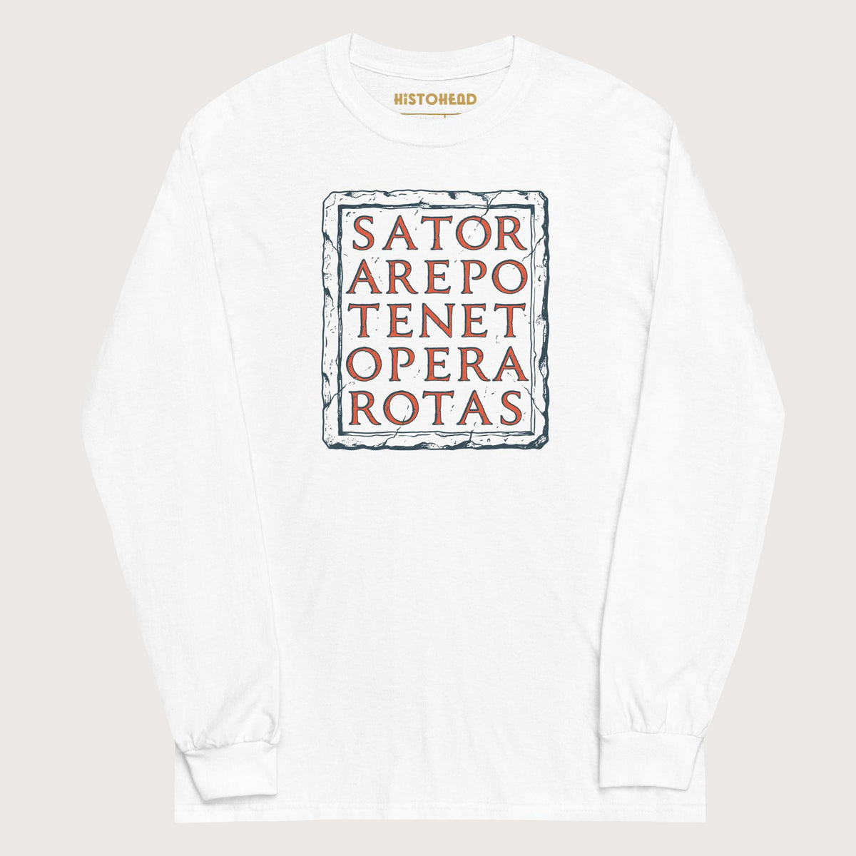 White Sator Rotas - Long Sleeve - history buff gift by HistoHead