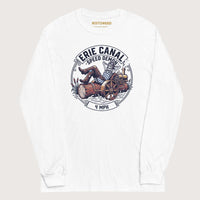 White Erie Canal Speed Demon - Long Sleeve - history buff gift by HistoHead