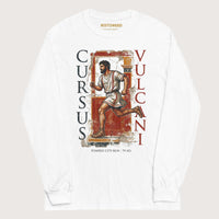 White Pompeii Cursus Vulcani - Long Sleeve - history buff gift by HistoHead