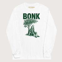 White Newton Bonk - Long Sleeve - history buff gift by HistoHead