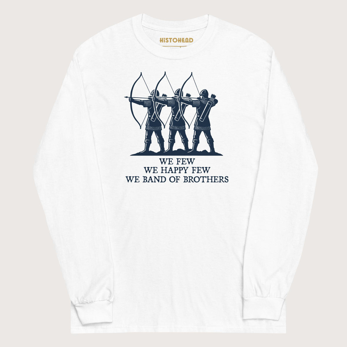 White Band of Brothers - Long Sleeve - history buff gift by HistoHead