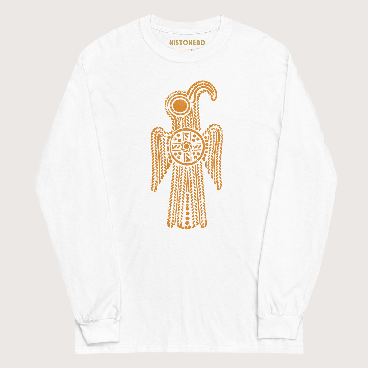 White Anglo-Saxon Eagle - Long Sleeve - history buff gift by HistoHead