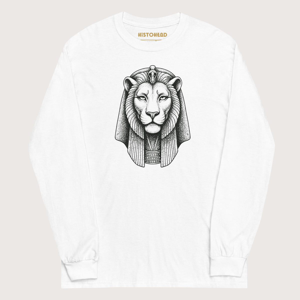 White Sekhmet - Long Sleeve - history buff gift by HistoHead