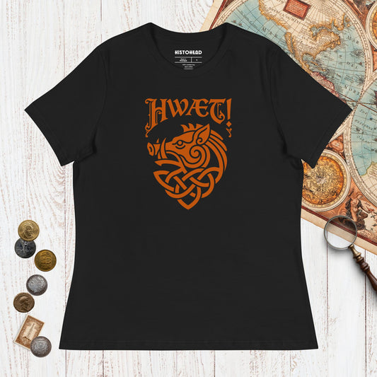 Black Hwaet Boar - Women's Tee - history buff gift by HistoHead