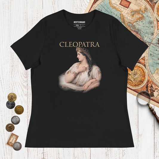 Black Cleopatra Art - Women's Tee - history buff gift by HistoHead