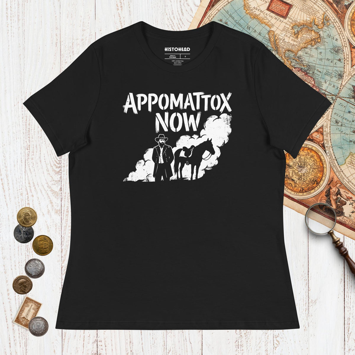 Black Appomattox Now - Women's Tee - history buff gift by HistoHead