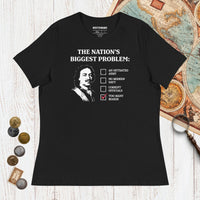 Black Peter the Great's Beard Tax - Women's Tee - history buff gift by HistoHead