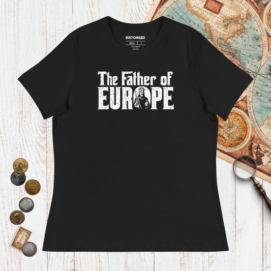 Black Charlemagne The Father of Europe - Women's Tee - history buff gift by HistoHead