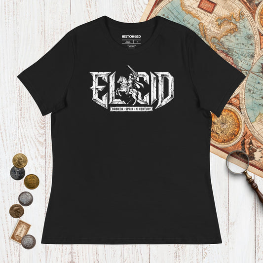 Black El Cid - Women's Tee - history buff gift by HistoHead