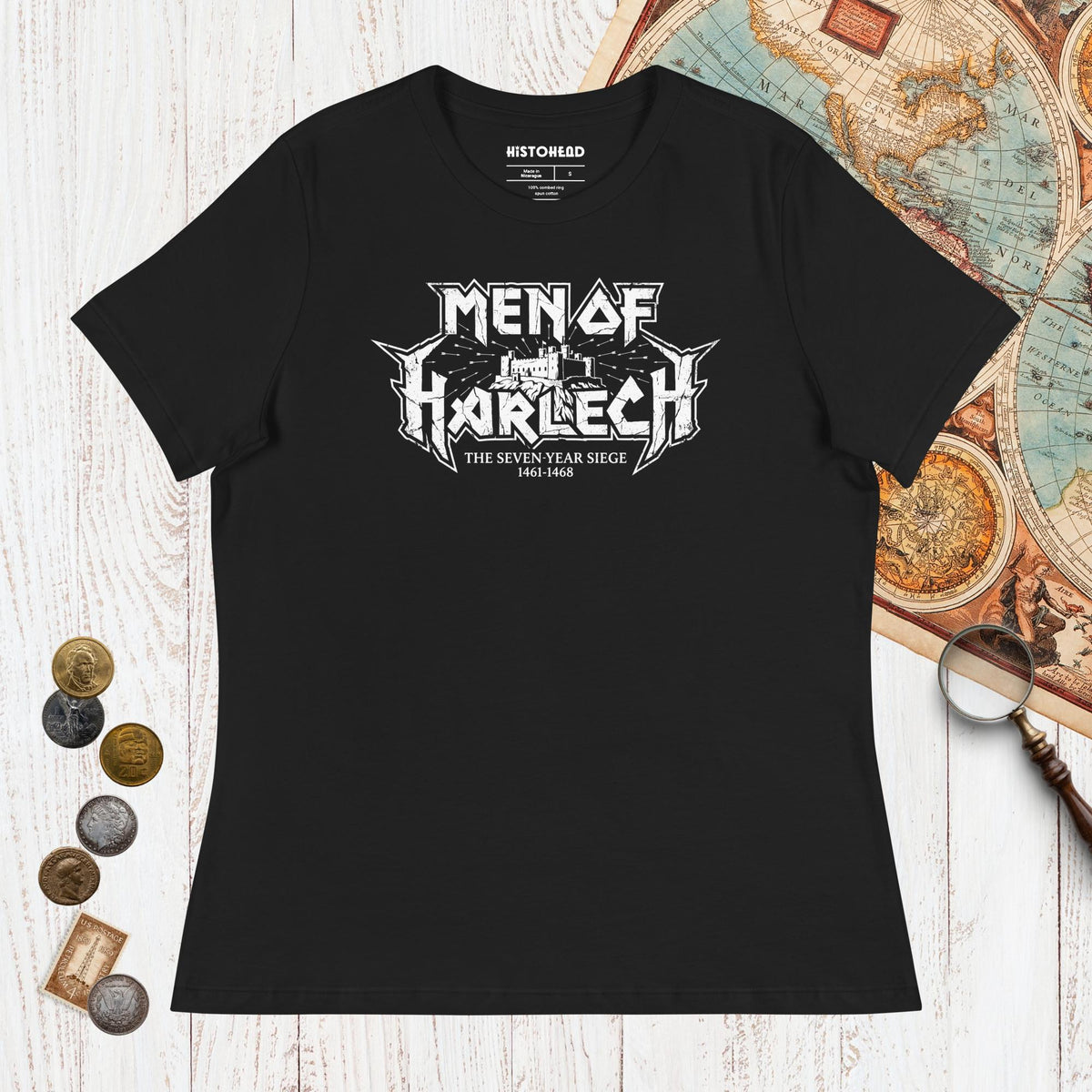 Black Men of Harlech - Women's Tee - history buff gift by HistoHead