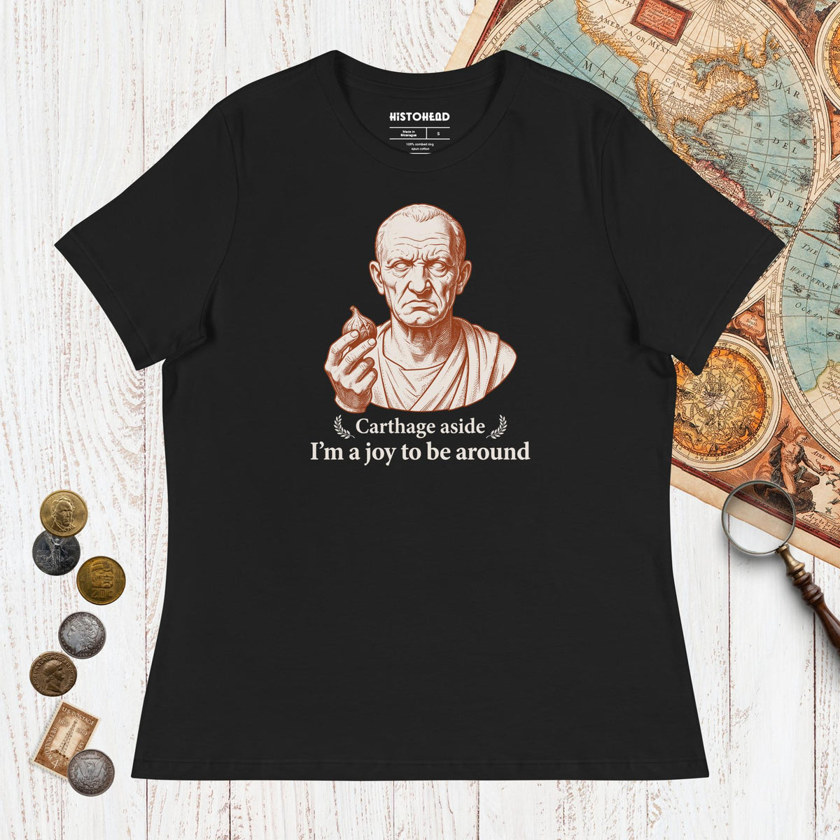Black Cato Carthage Aside I'm a Joy to Be Around - Women's Tee - history buff gift by HistoHead