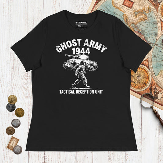 Black Ghost Army - Women's Tee - history buff gift by HistoHead