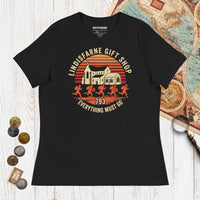 Black Lindisfarne Gift Shop 793 - Women's Tee - history buff gift by HistoHead