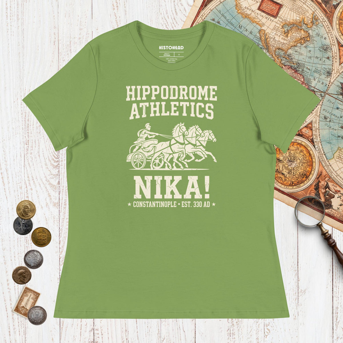 Leaf Hippodrome Athletics - Women's Tee - history buff gift by HistoHead