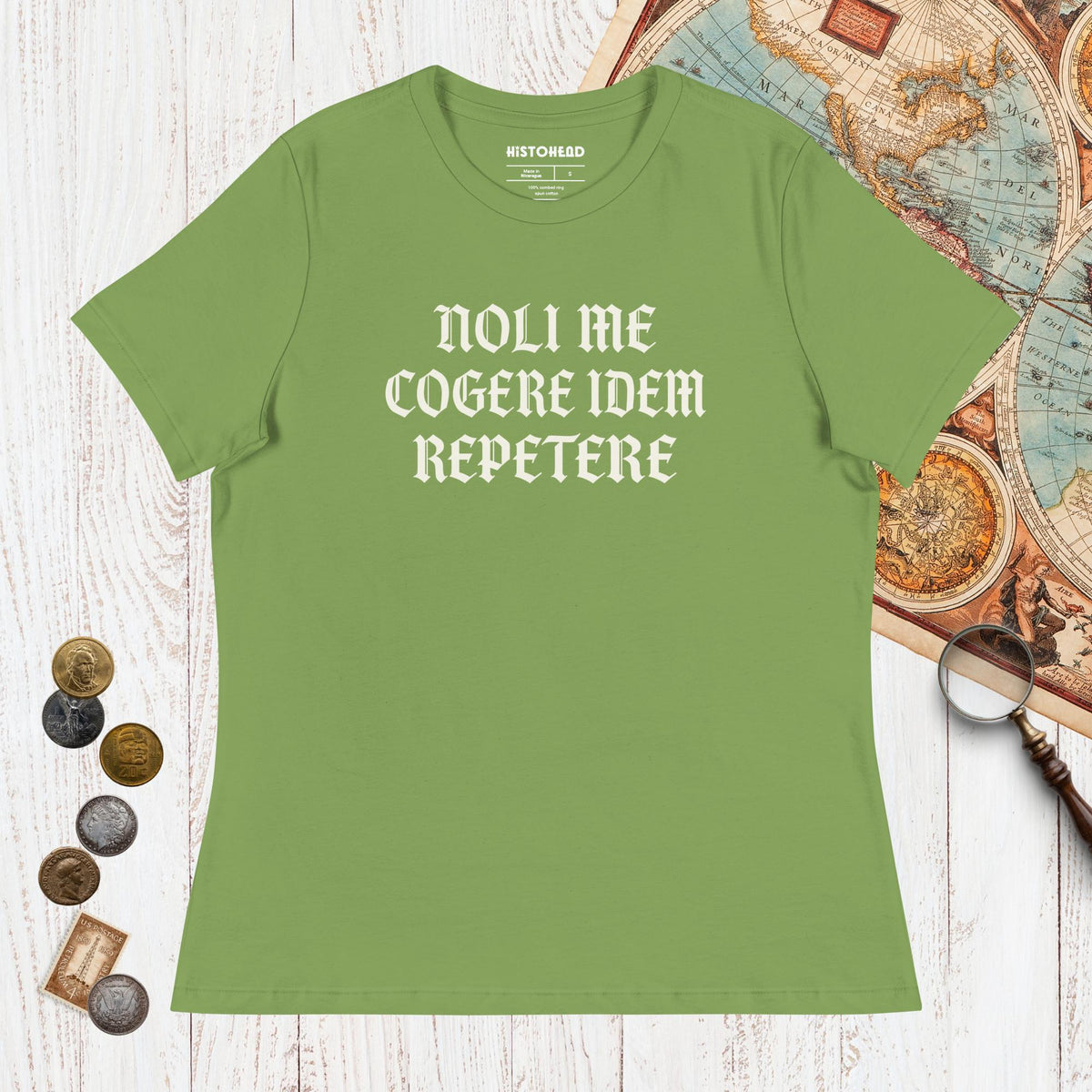 Leaf Don't Make Me Repeat Myself - Women's Tee - history buff gift by HistoHead