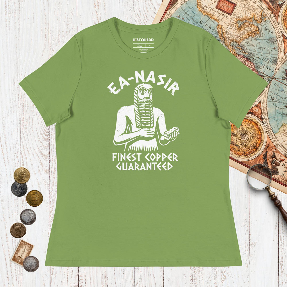 Leaf Ea-Nasir Finest Copper - Women's Tee - history buff gift by HistoHead